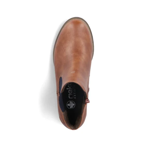 Rieker Damen Chelsea Boots nougatbraun