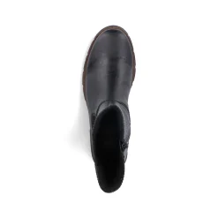 Rieker Damen Chelsea Boots tiefschwarz