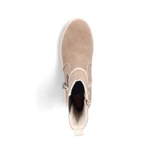 Rieker Damen Chelsea Boots beigebraun