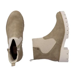 Rieker Damen Chelsea Boots beigebraun
