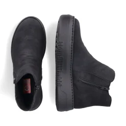 Rieker Damen Chelsea Boots tiefschwarz