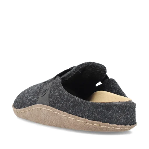 Rieker Damen Clogs asphaltschwarz