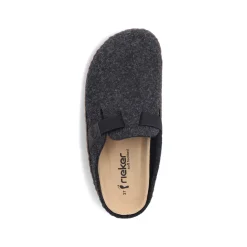 Rieker Damen Clogs asphaltschwarz