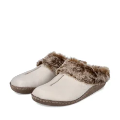 Rieker Damen Clogs hellbeige