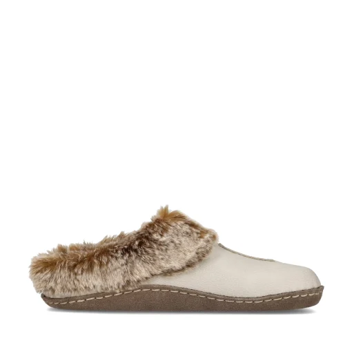 Rieker Damen Clogs hellbeige