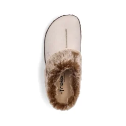 Rieker Damen Clogs hellbeige