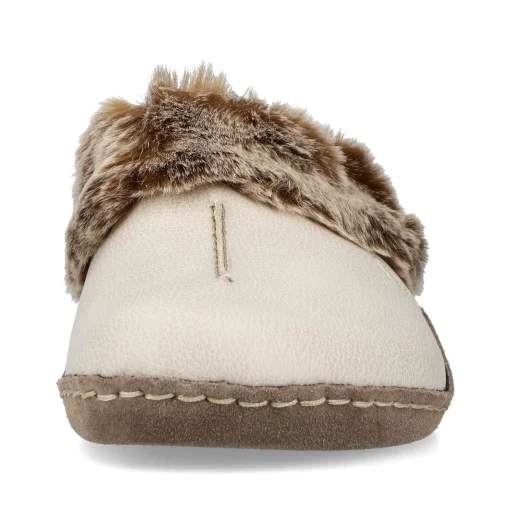 Rieker Damen Clogs hellbeige