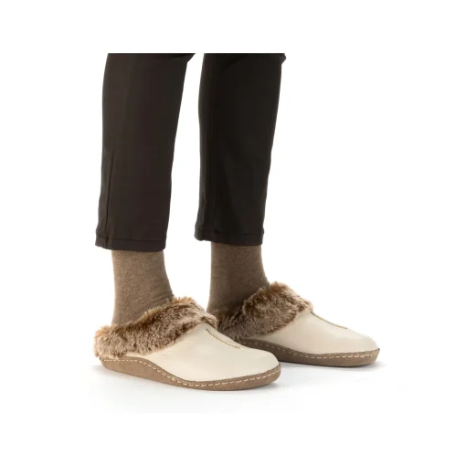 Rieker Damen Clogs hellbeige