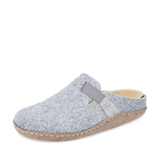 Rieker Damen Clogs hellgrau