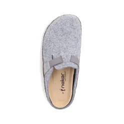 Rieker Damen Clogs hellgrau