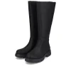 Rieker Damen Hochschaftstiefel tiefschwarz