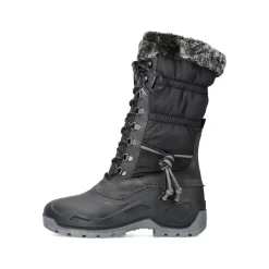 Rieker Damen Hochschaftstiefel tiefschwarz