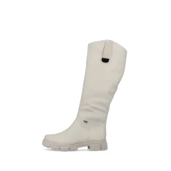 Rieker Damen Hochschaftstiefel hellbeige