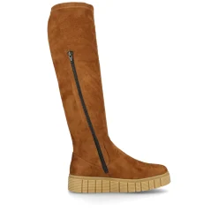 Rieker Damen Hochschaftstiefel caramel brown