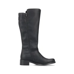 Rieker Damen Hochschaftstiefel nachtschwarz