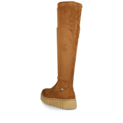 Rieker Damen Hochschaftstiefel caramel brown
