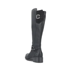 Rieker Damen Hochschaftstiefel nachtschwarz
