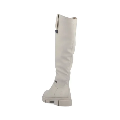 Rieker Damen Hochschaftstiefel hellbeige