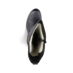 Rieker Damen Hochschaftstiefel tiefschwarz