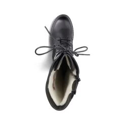 Rieker Damen Hochschaftstiefel tiefschwarz