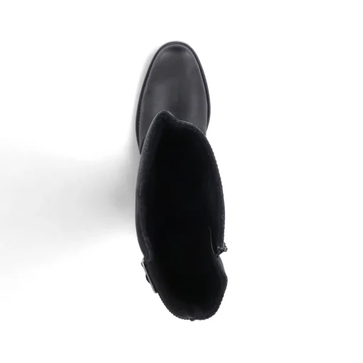 Rieker Damen Hochschaftstiefel nachtschwarz