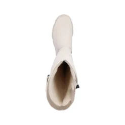 Rieker Damen Hochschaftstiefel hellbeige
