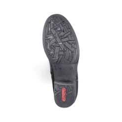 Rieker Damen Hochschaftstiefel tiefschwarz