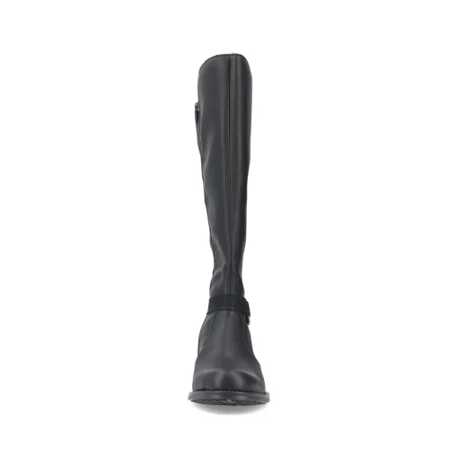 Rieker Damen Hochschaftstiefel nachtschwarz
