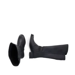 Rieker Damen Hochschaftstiefel nachtschwarz