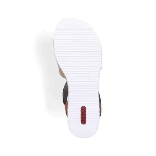 Rieker Damen Keilsandaletten marineblau