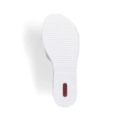 Rieker Damen Keilsandaletten hellbeige