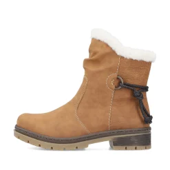 Rieker Damen Kurzstiefel kamelbraun
