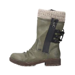 Rieker Damen Kurzstiefel khakigrün