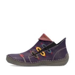 Rieker Damen Kurzstiefel purpur