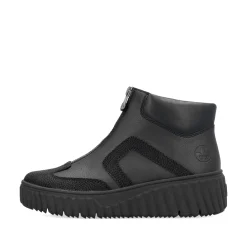 Rieker Damen Kurzstiefel nachtschwarz