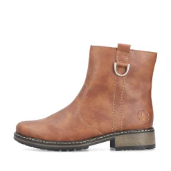 Rieker Damen Kurzstiefel fuchsbraun