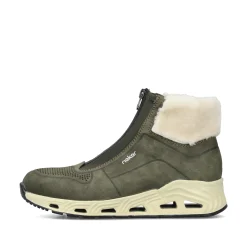Rieker Damen Kurzstiefel schilfgrün