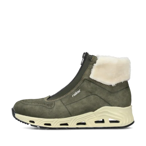 Rieker Damen Kurzstiefel schilfgrün