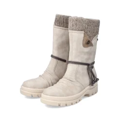 Rieker Damen Kurzstiefel vanillebeige
