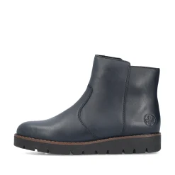 Rieker Damen Kurzstiefel atlantikblau