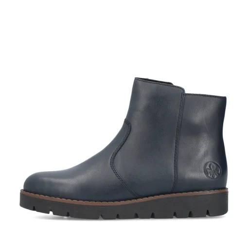 Rieker Damen Kurzstiefel atlantikblau