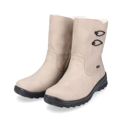 Rieker Damen Kurzstiefel hellbeige