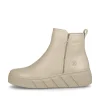 Rieker Damen Kurzstiefel creme beige