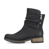 Rieker Damen Kurzstiefel graphitschwarz