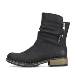 Rieker Damen Kurzstiefel graphitschwarz