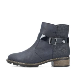 Rieker Damen Kurzstiefel azurblau