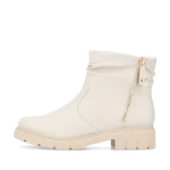 Rieker Damen Kurzstiefel hellbeige