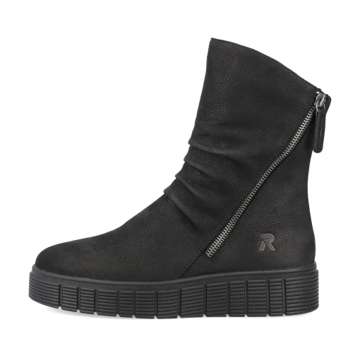 Rieker Damen Kurzstiefel deep black