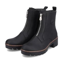 Rieker Damen Kurzstiefel tiefschwarz