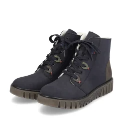 Rieker Damen Kurzstiefel marineblau